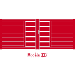 Portail Quartz modèle Q32