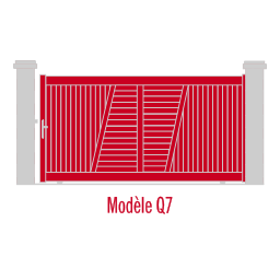 Portail Quartz modèle Q7